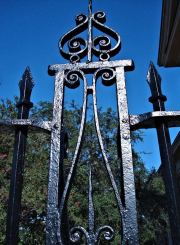 Charleston SC - Wrought Iron Fence Scrolls