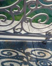 Charleston SC - Wrought Iron Scrolls Shadow