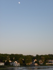 Maine - Boothbay Harbor Moon