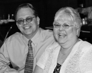 Cal and Mar - B/W