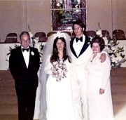 Wedding with Mom and Dad
