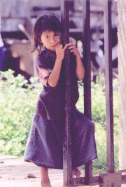 Missions Honduras - Girl at Gate