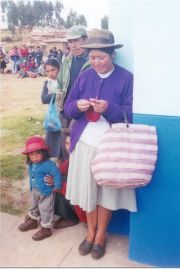Missions Peru - Waiting in Line