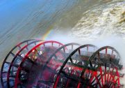 Riverboat Paddle Wheel Rainbow