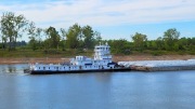 Tugboat and Barge
