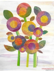 Folk Art Posies