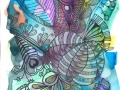 Under the Sea - Zentangle Inspired Art