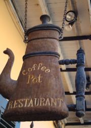 New Orleans - Sign - Coffee Pot Restaurant