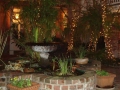 Motel Court Yard outside our rooom
