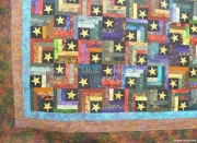 Autumn Skies Log Cabin Variation