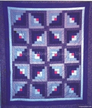 Log Cabin Pinwheel