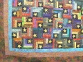 Autumn Skies Log Cabin Variation