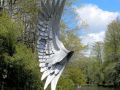Sumter SC - Swan Lake - Iris Gardens, Sculpture