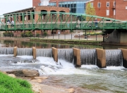 Greenville SC - Falls Park dam