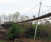 Greenville SC - Falls Park Liberty Bridge