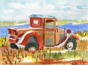 Truck in Snow