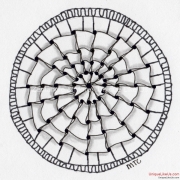 Zentangle - Cadent Circle