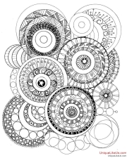 Zentangle - Circle Study