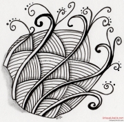 Zentangle - Shattuck Celebration