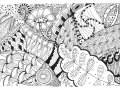 Zentangle - Fantasy Floral