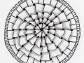 Zentangle - Cadent Circle