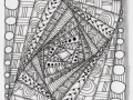 Zentangle - Paradox Variation