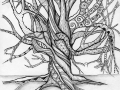 Zentangle Inspired Art - Tree